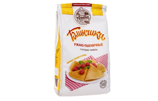 for wheat and rye pancakes