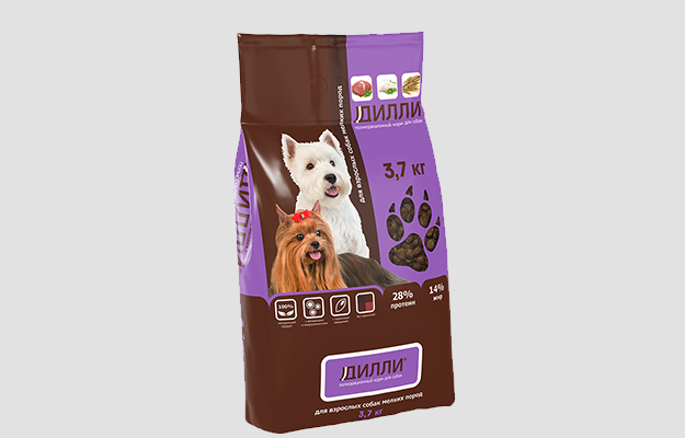 for adult dogs of small breeds