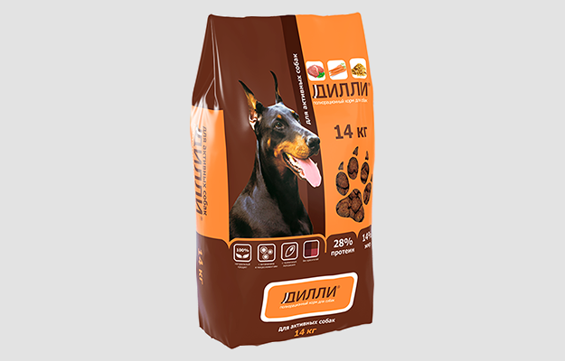 Food for active dogs